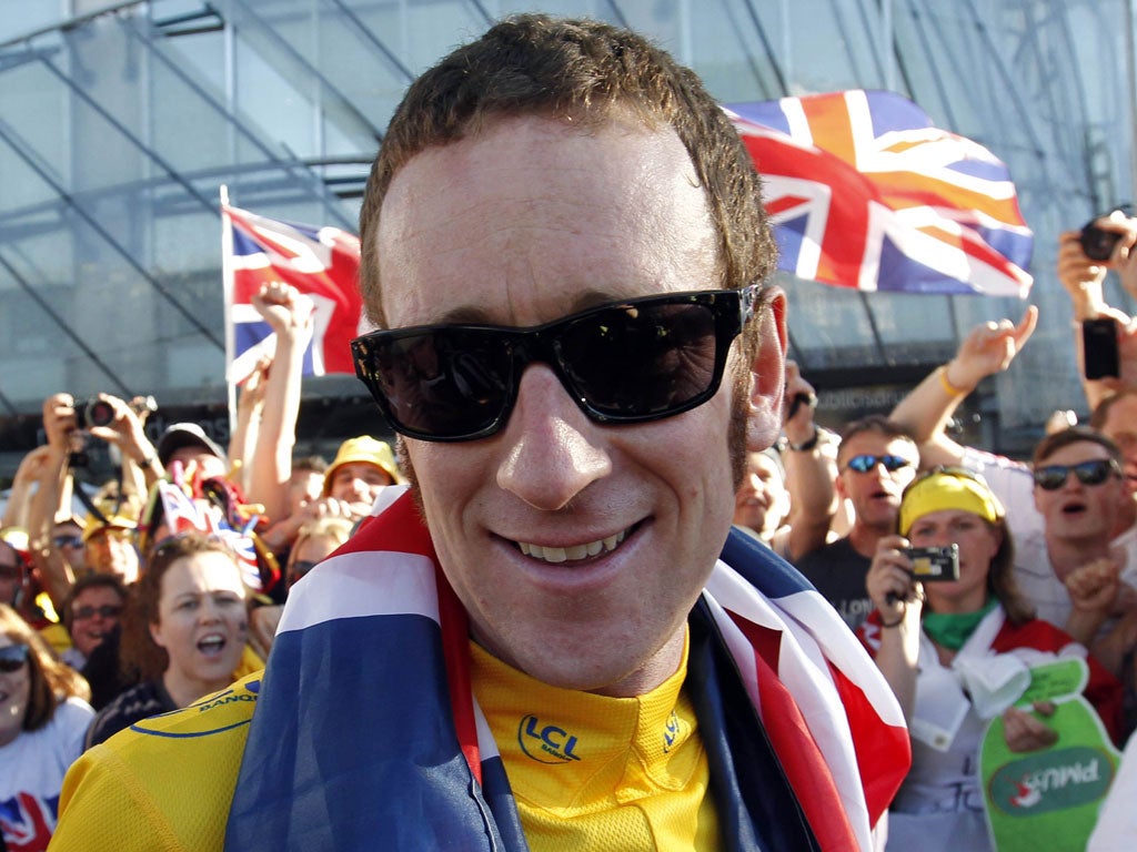 Wiggins: His accident might dent the enthusiasm of converts to cycling