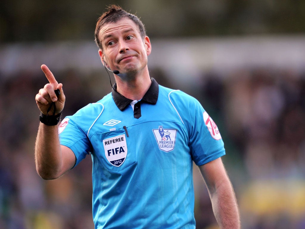 Decision time: Mark Clattenburg is due to discover his fate this week