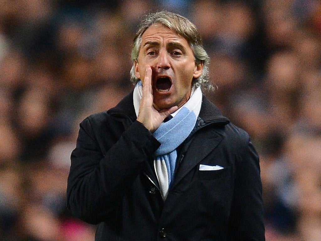 Mancini finds questions being raised about his future employment