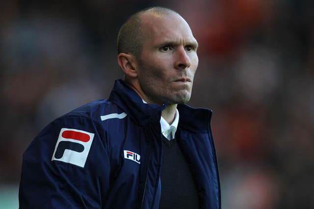 New broom: Blackpool’s new manager Michael Appleton calls for a clear-out