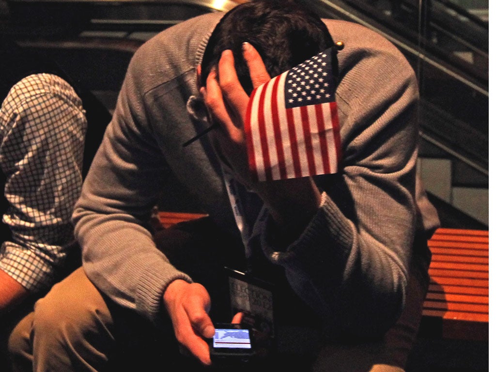 It's over: A Republican waits to hear his party's fate