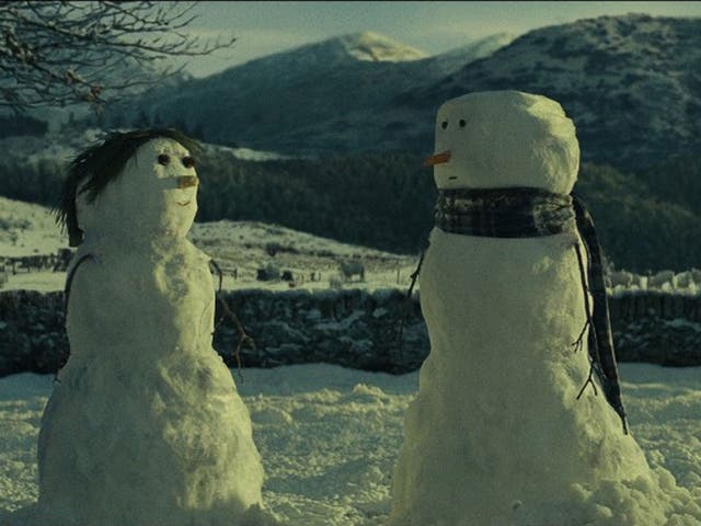 John Lewis: A snowman travels to the big city to buy a scarf, hat and gloves for his snowwoman amour. Naturally includes a winsome cover version: newbie Gabrielle Aplin singing Frankie Goes to Hollywood’s “The Power of Love”.