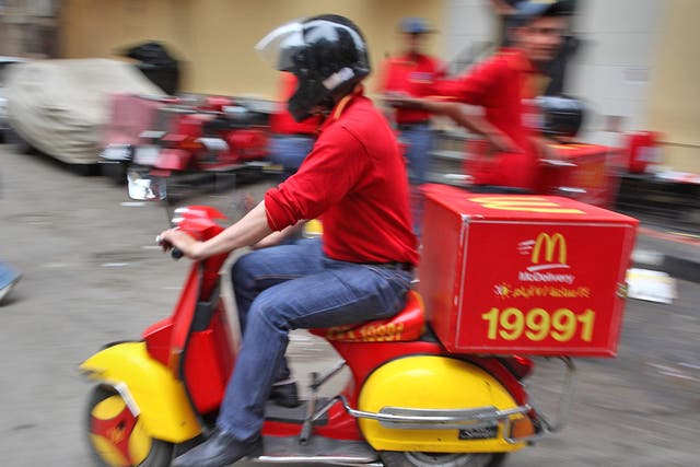 McDonald’s is testing the fast-food delivery market in New York