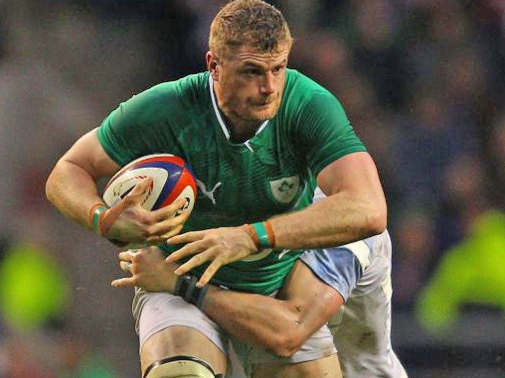Jamie Heaslip’s yellow card was the match’s decisive moment