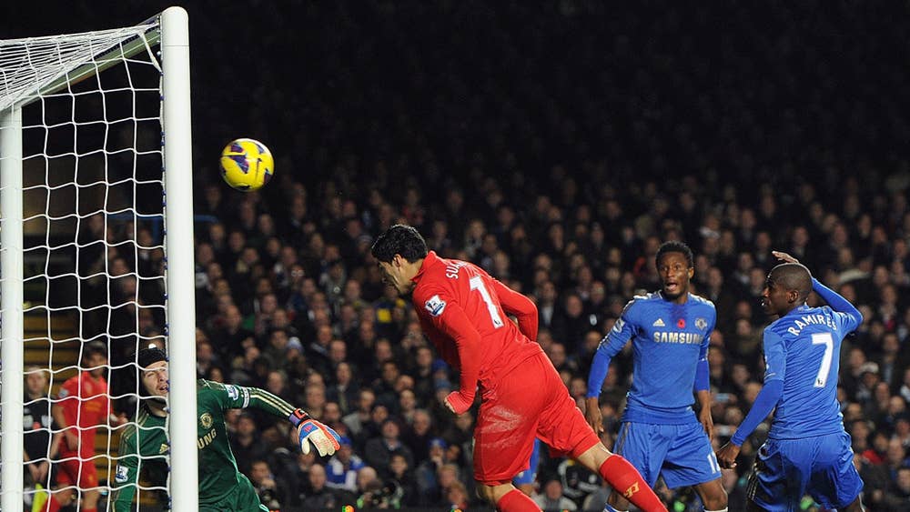 Match Report Liverpool S Luis Suarez Proves A Man Apart As Chelsea Lose Ground At The Top The Independent