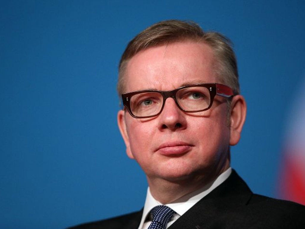 Michael Gove: The Education Secretary’s planned reforms of GCSEs have been criticised