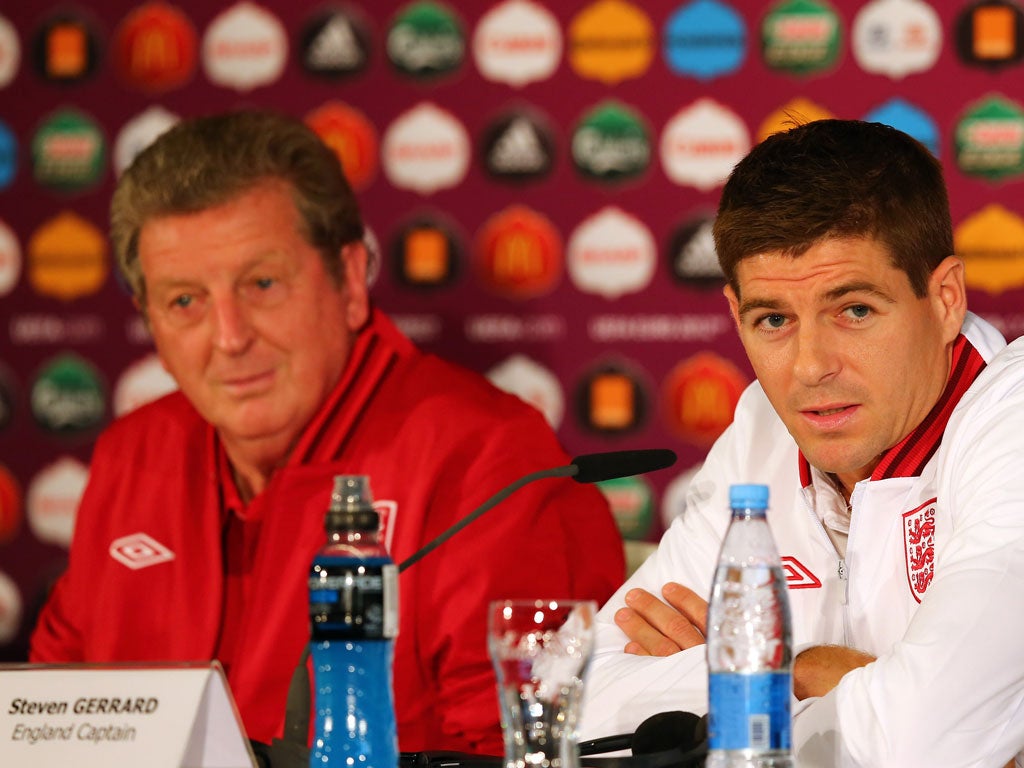 19. Appointment as permanent England Captain (May 2012) Steven Gerrard was handed the armband on a permanent basis by Roy Hodgson in preparation for the upcoming European Championships in Poland and Ukraine. This would lead to Gerrard’s firs