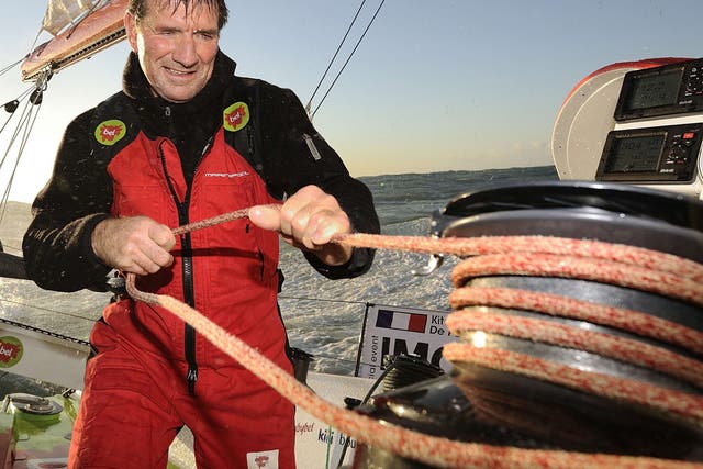 Kito de Pavant has retired from the Vendée Globe after colliding with a trawler