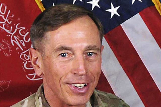 David Petraeus, pictured, is said to have devoted the days since his resignation to a so-far-futile effort to placate his wife