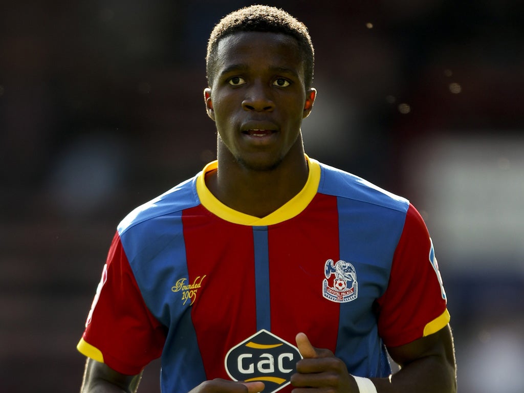 Wilfried Zaha is in superb form for Championship side Palace