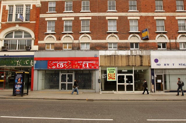 Small businesses have gone out of business on Kilburn High Road 