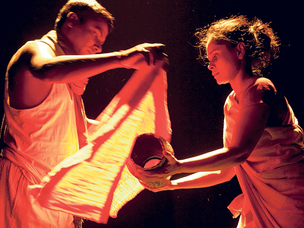 Culture shock: Rage Theatre Company's original production in Mumbai of 'Mahua' by Akash Mohimen