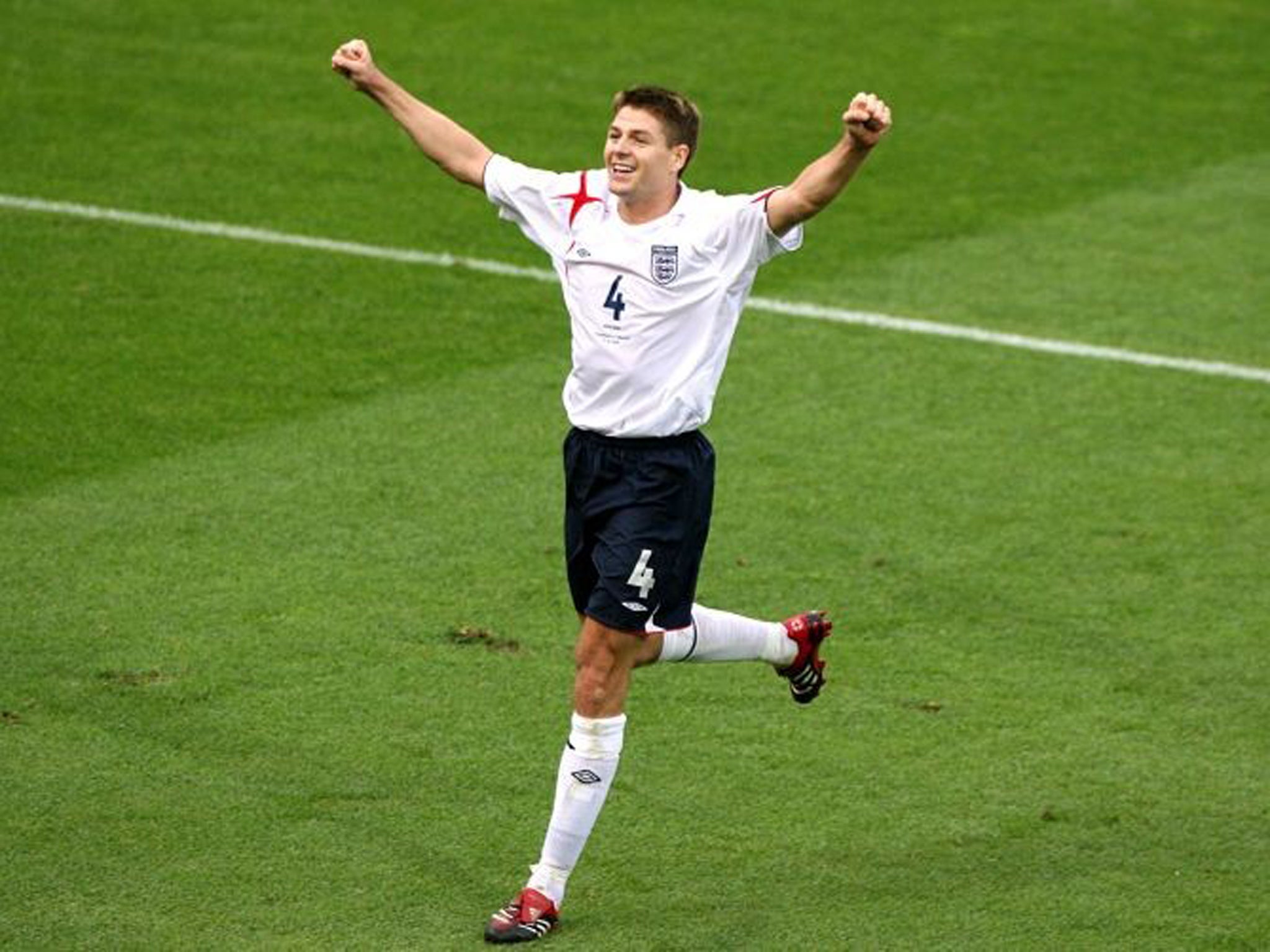 Gerrard is set to become only the sixth player to reach 100 caps for the national team