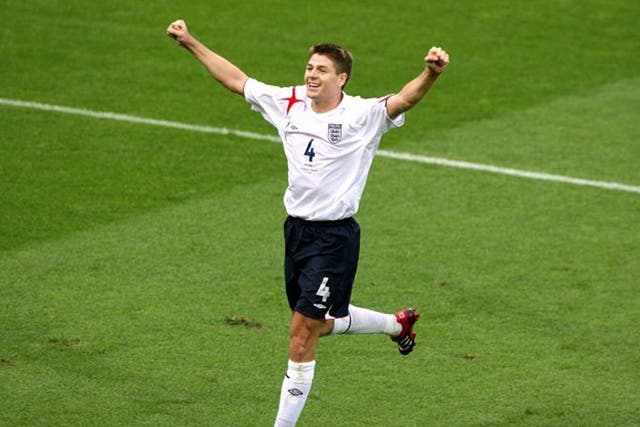 Gerrard is set to become only the sixth player to reach 100 caps for the national team