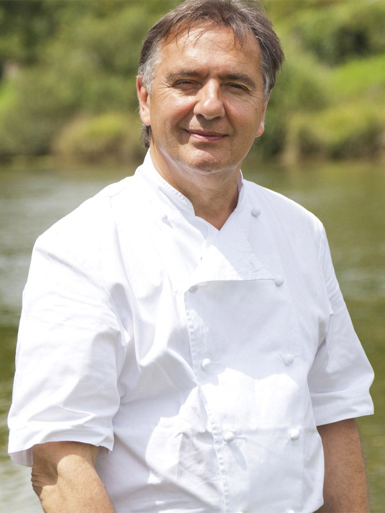 Celebrity chef and restaurateur, Raymond Blanc