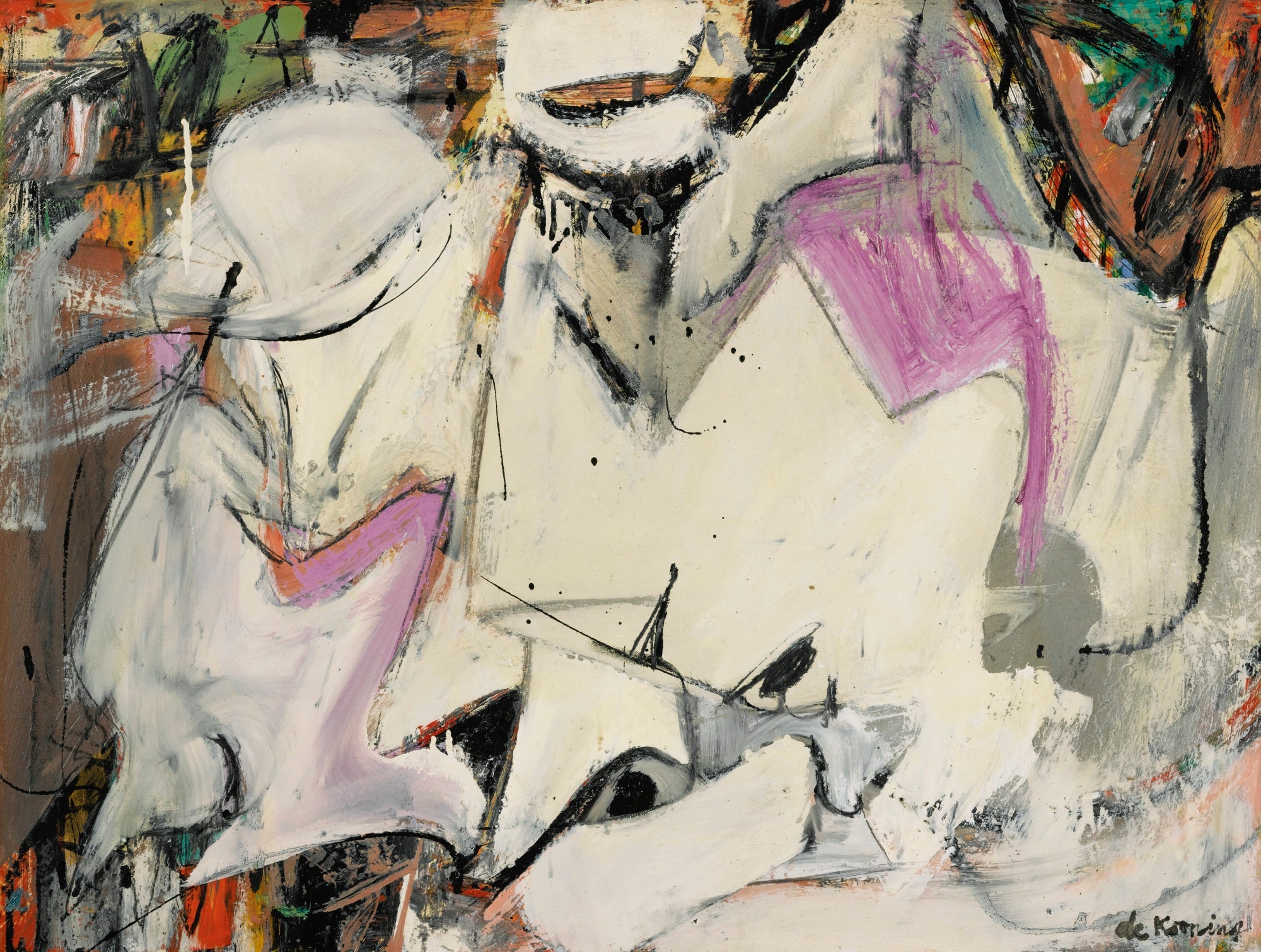 A Willem de Kooning which sold for million