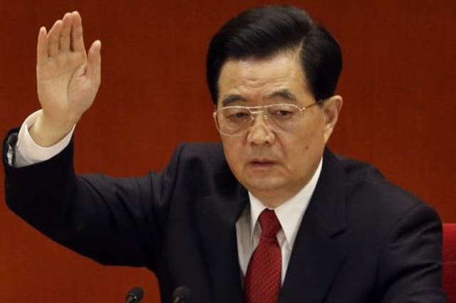 China's president Hu Jintao has stepped aside as ruling party leader