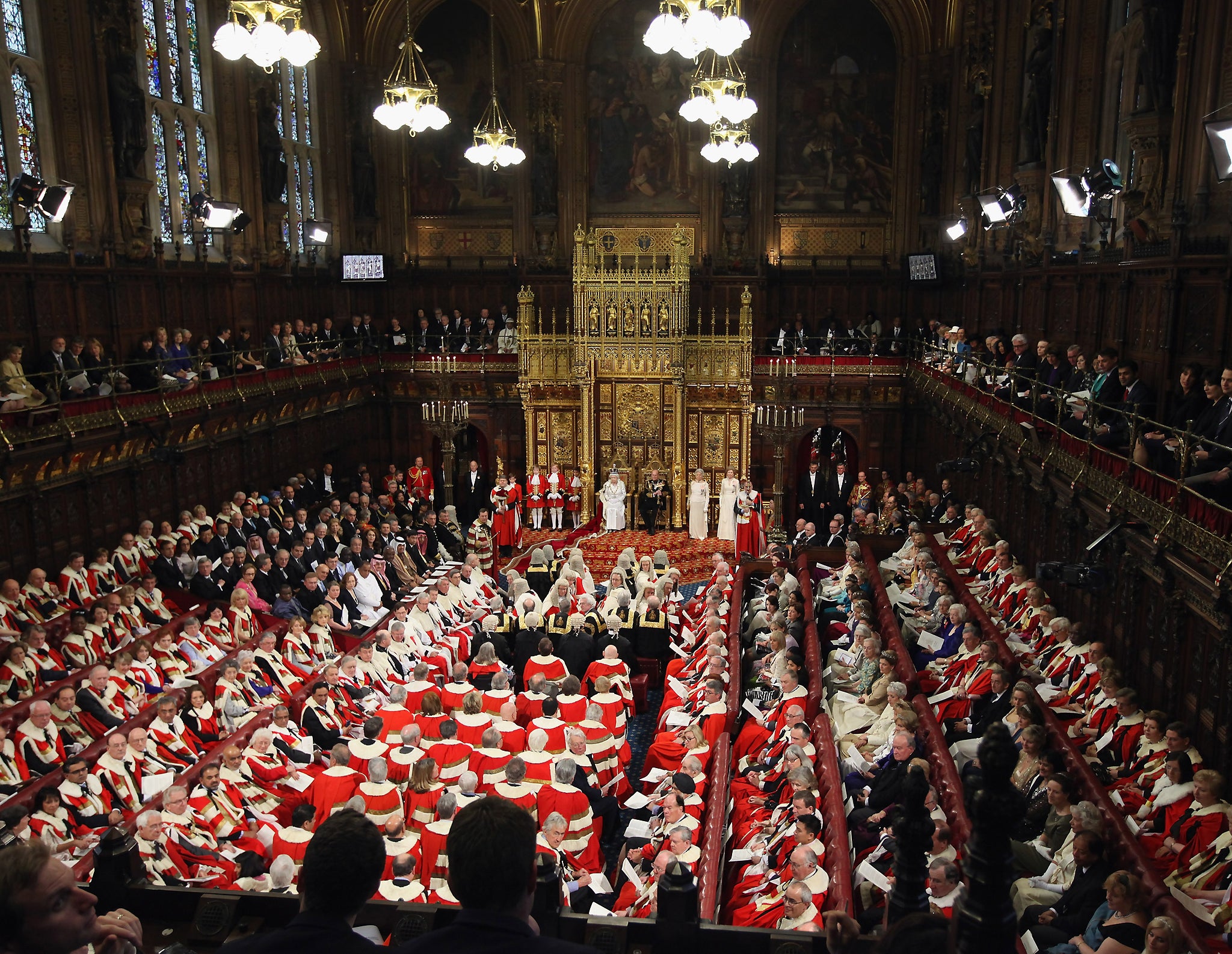 The House of Lords, where fraudulent expenses claims do not spell the end of a career