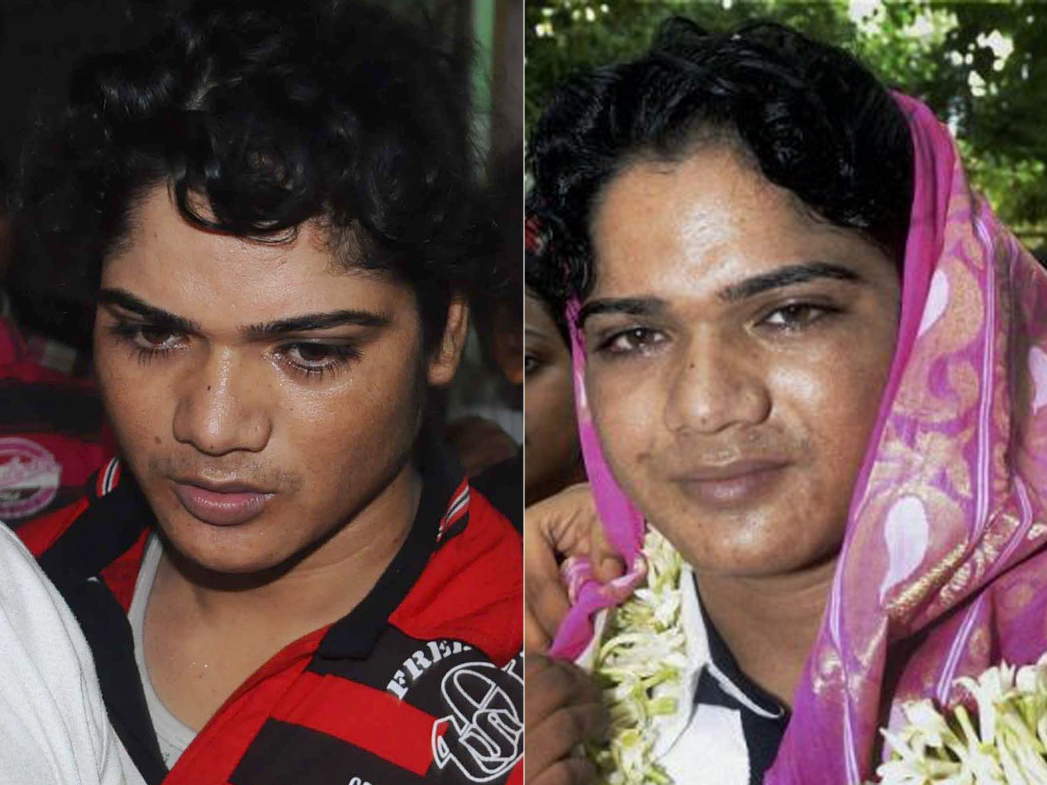 Athlete Pinki Pramanik who has been accused of rape
