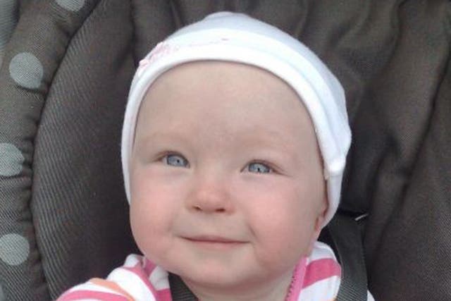 Hayley Fullerton died at Birmingham Children's Hospital one month after her first birthday