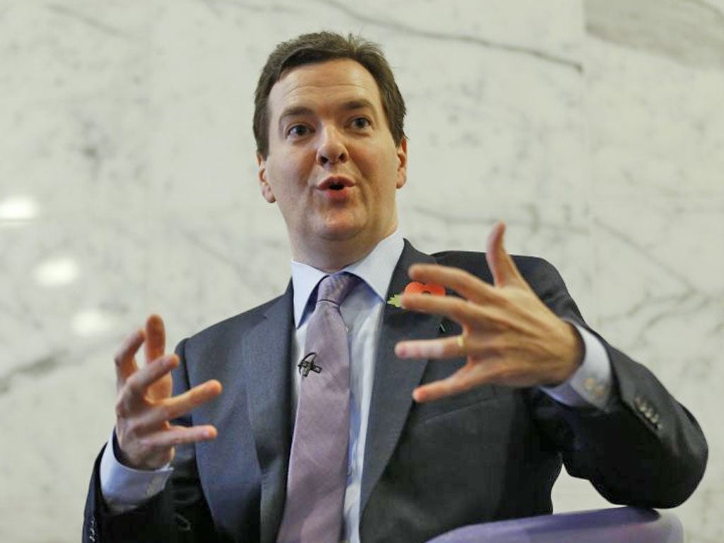 George Osborne indicated today that he wants a professional standards organisation set up to keep banking behaviour in check