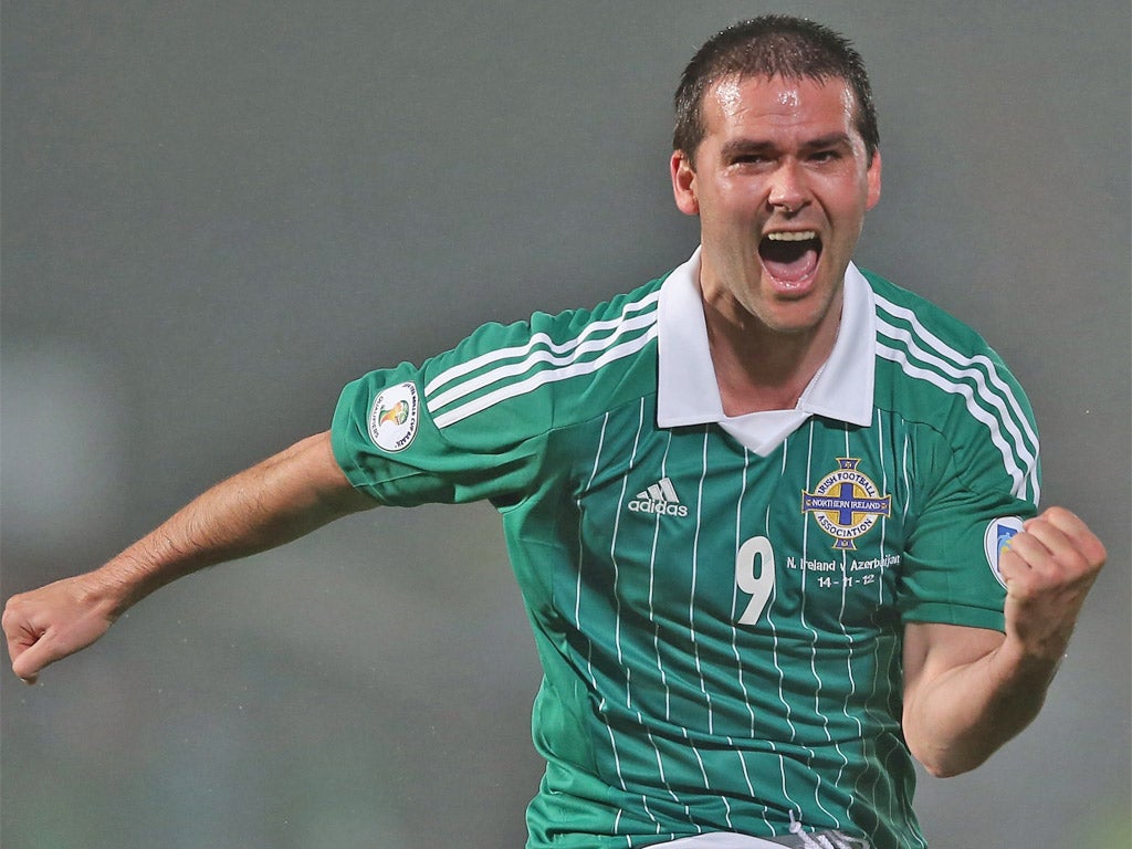 David Healy’s late goal earned Northern Ireland a point