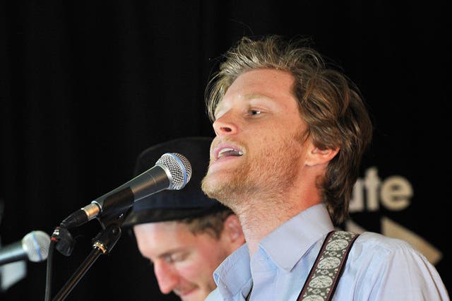 Wesley Schultz of the American rock-folk band the Lumineers