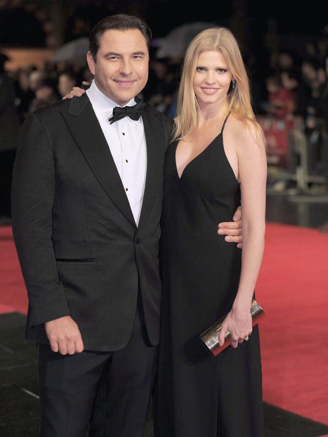 David Walliams, who earlier this year said he has battled depression and tried to commit suicide several times, married  Dutch model Lara Stone two years ago at Claridge's hotel in central London