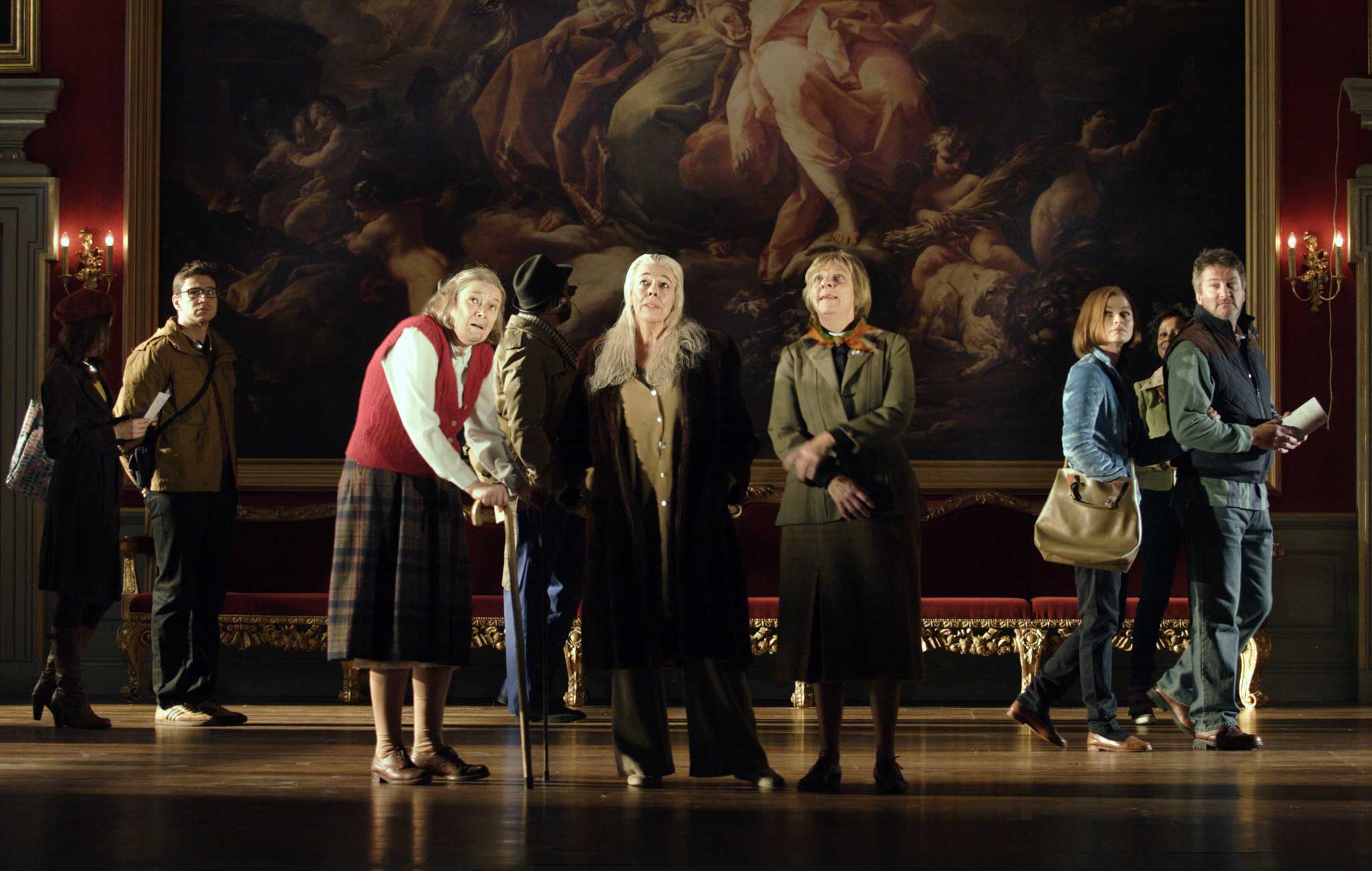 Class acts: Linda Bassett and Frances de la Tour in Alan Bennett's 'People'