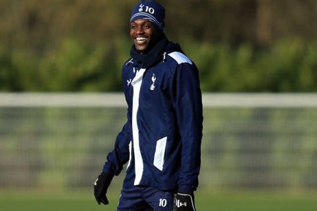 Emmanuel Adebayor scored against Arsenal last season