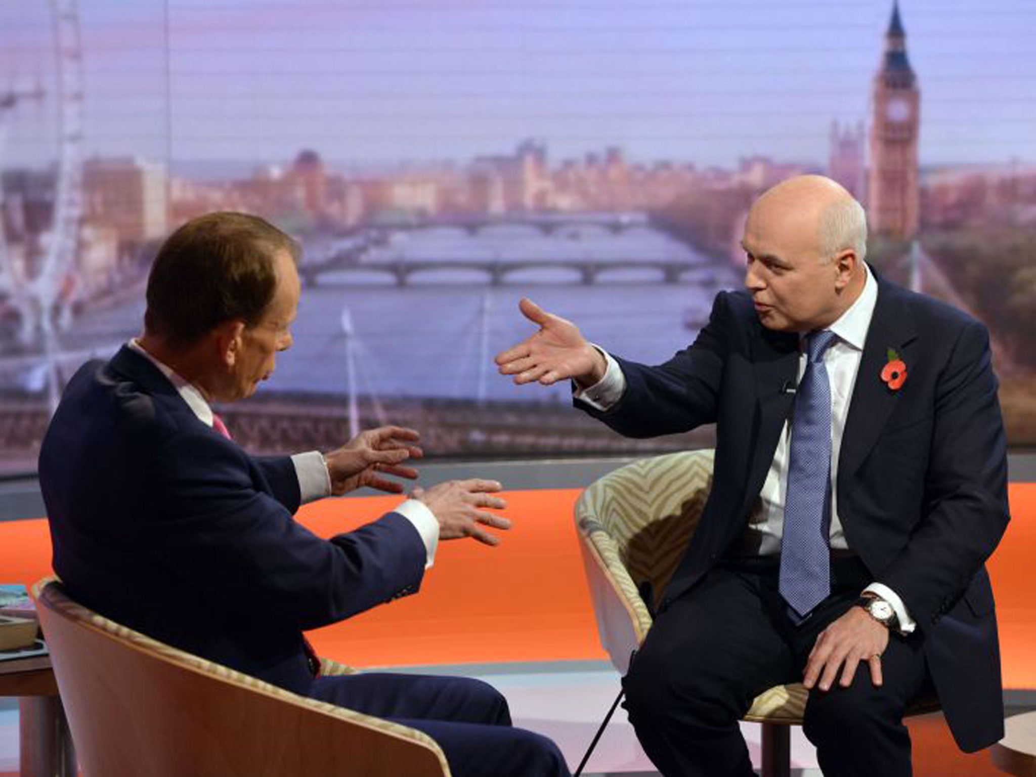 Iain Duncan Smith is prepared to agree to a benefits freeze