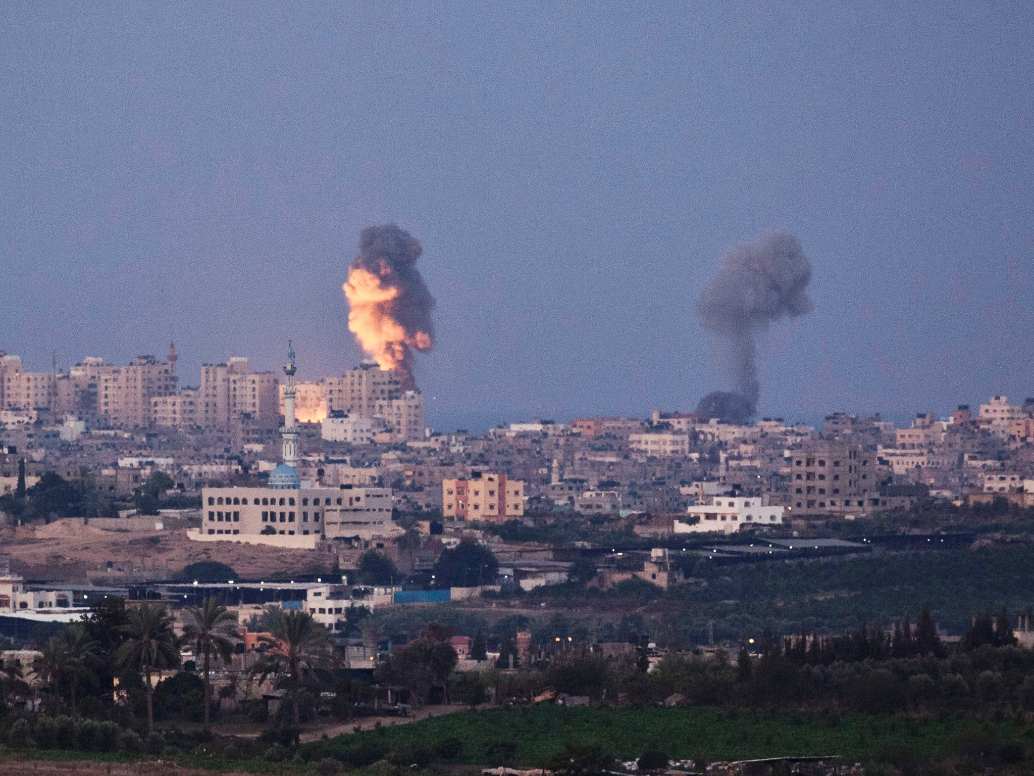 The conflict in Gaza intensifies