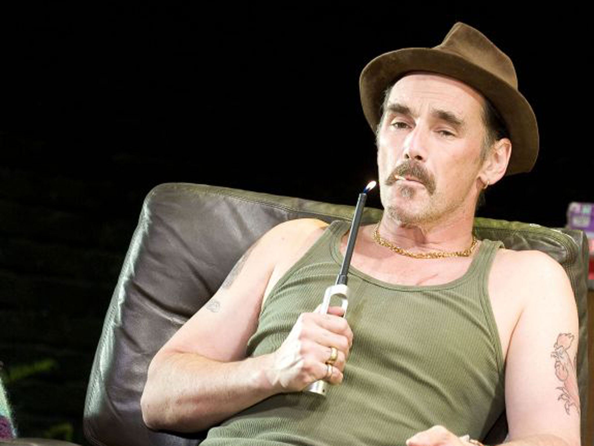 Mark Rylance as Johnny ‘Rooster’ Byron in Jerusalem