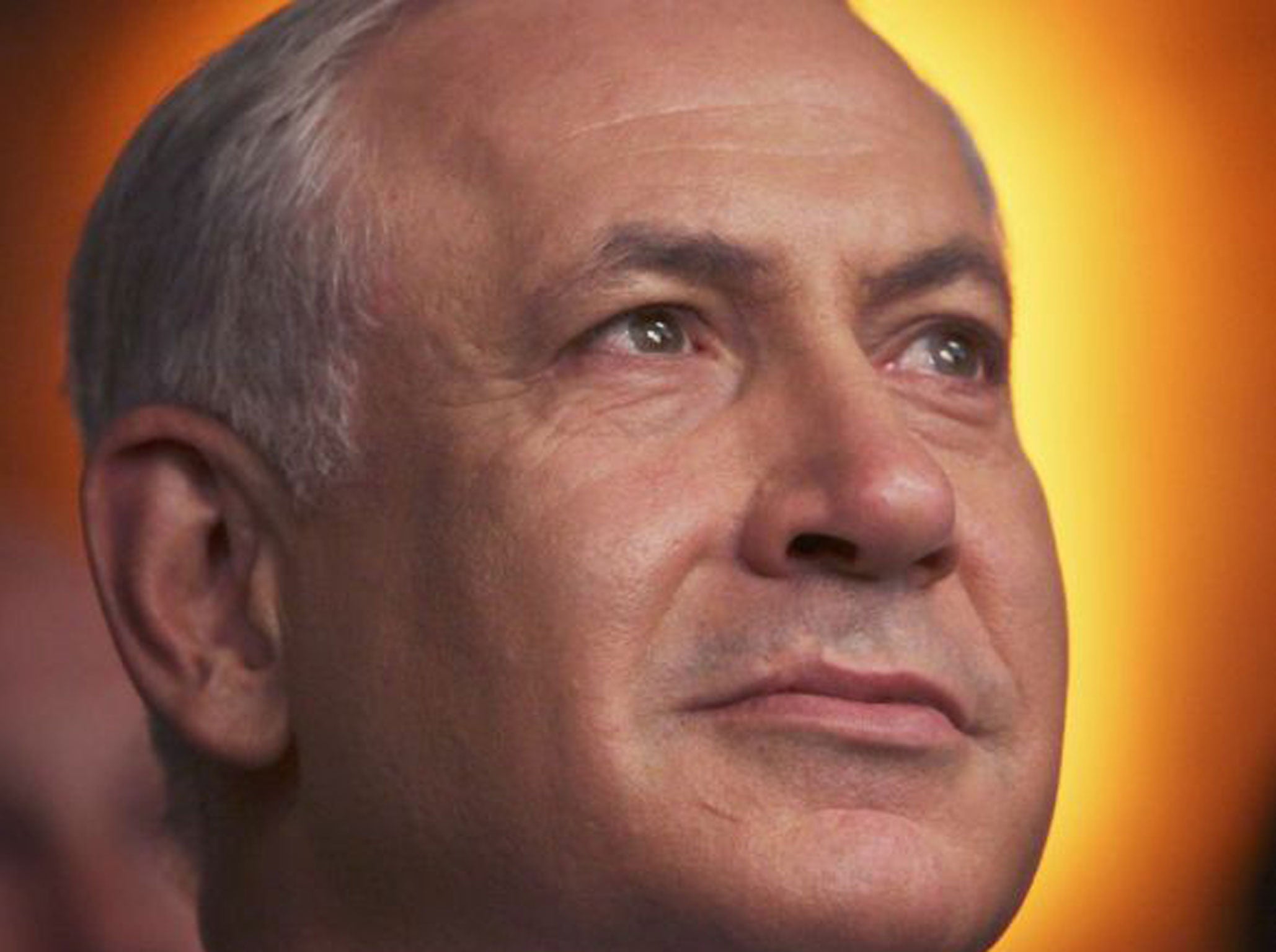 Focused: Benjamin Netanyahu sees Gaza as a threat to Israeli security