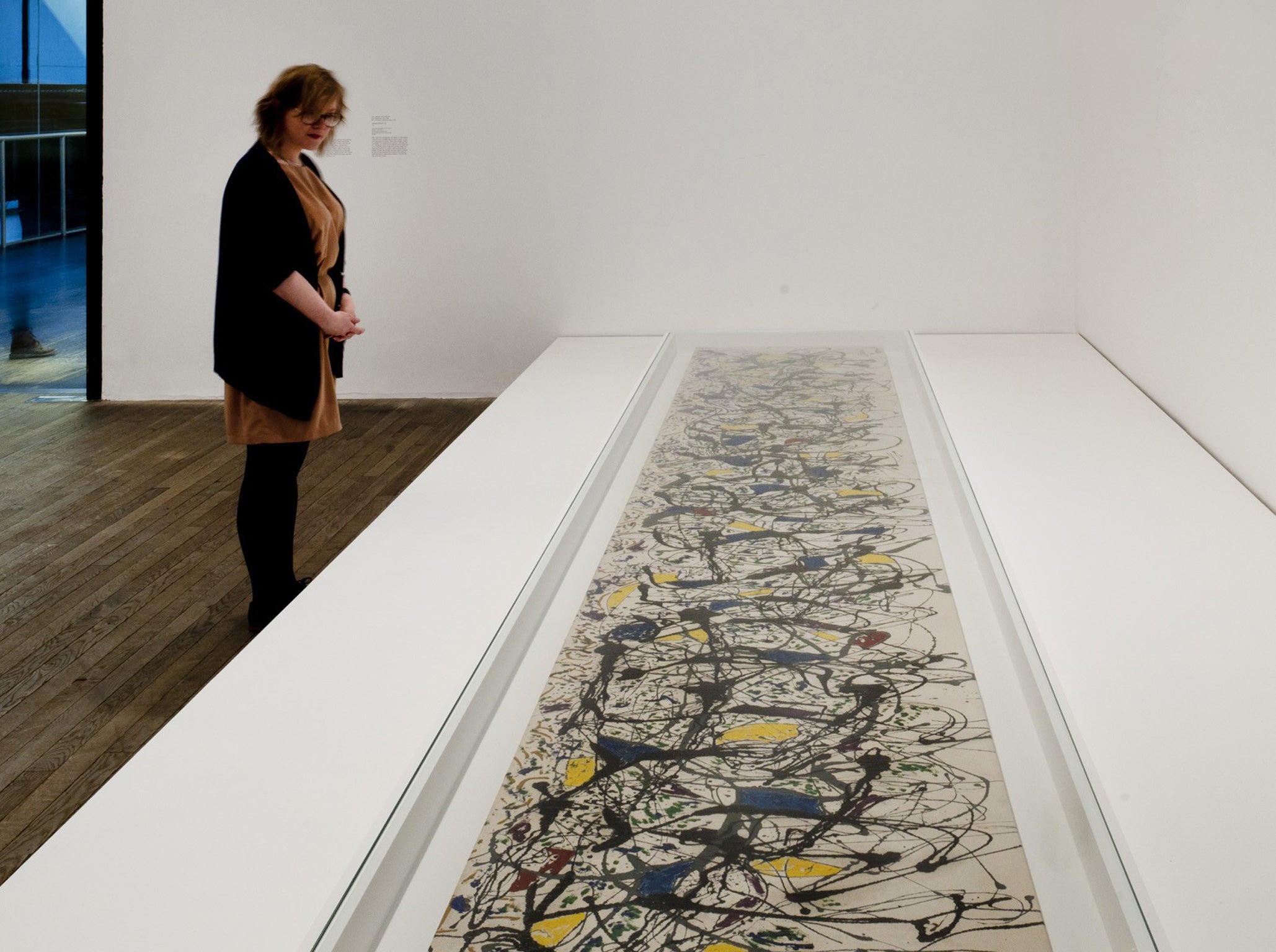 Jackson Pollock’s Summertime, at A Bigger Splash in the Tate Modern