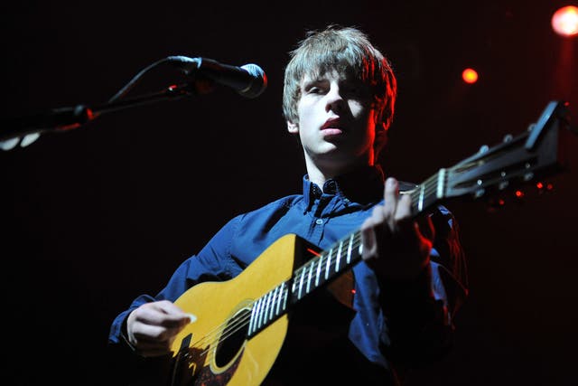 Baby face: At 18, Jake Bugg can hold his guitar the right way up, but that’s not enough