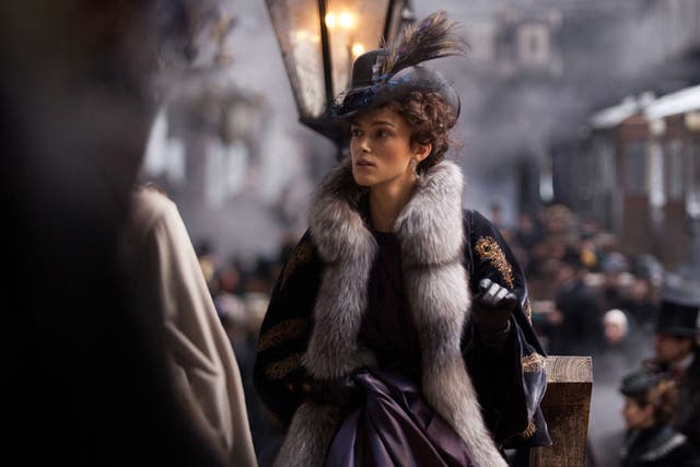 Keira Knightley as Anna Karenina discovers the thrill of an illicit affair