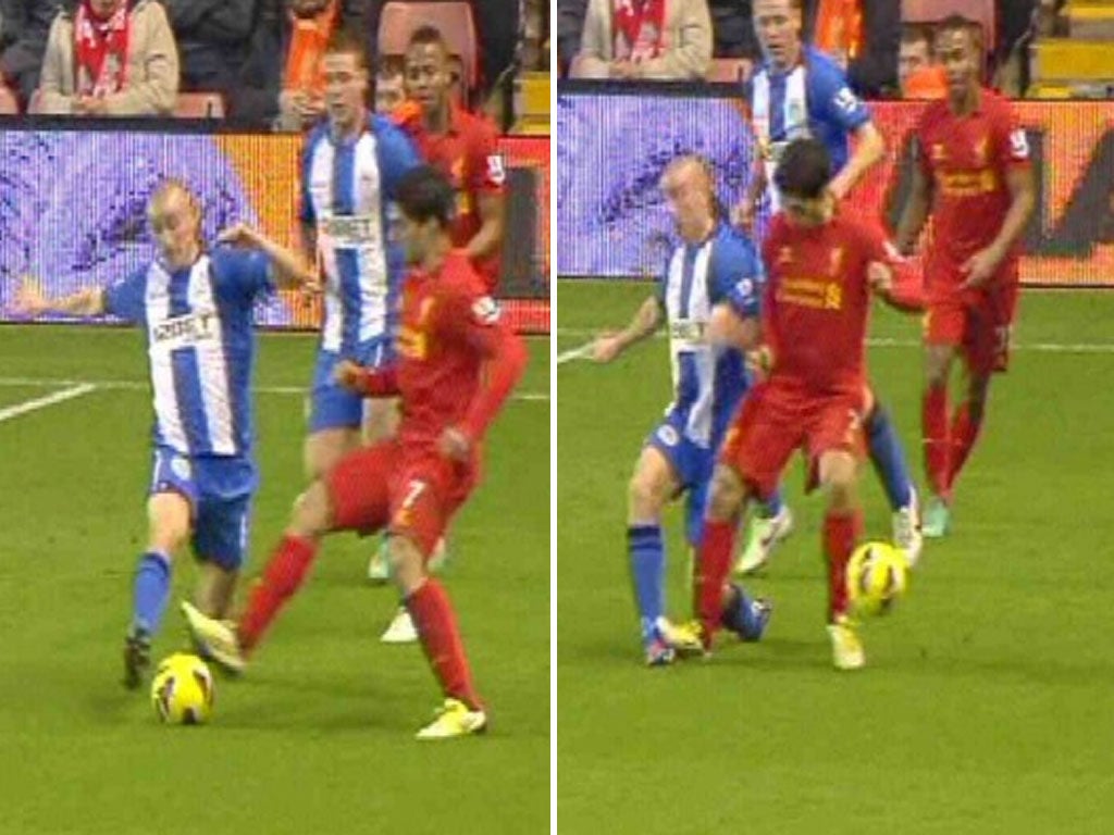 Suarez is not expected to be sanctioned for his tackle on Jones