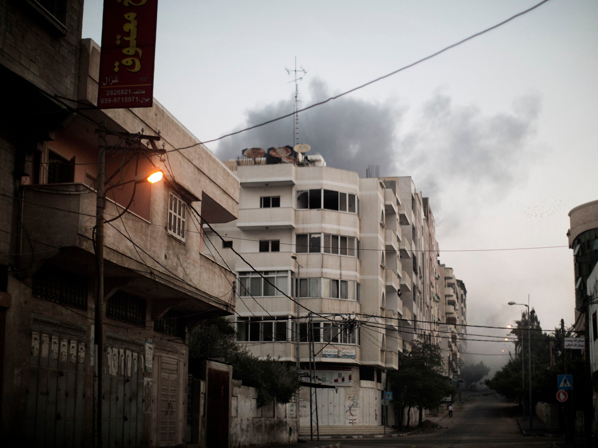 Gaza: under attack from Israeli air strikes