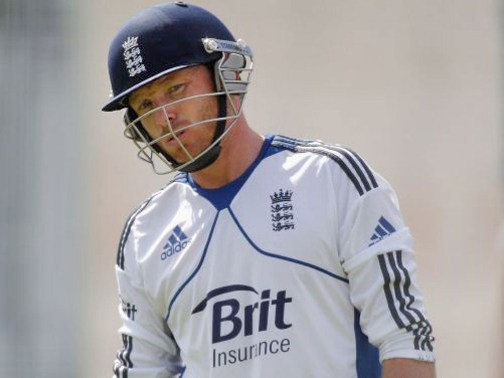 Ian Bell performed poorly in the first Test