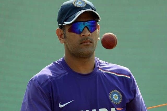Mahendra Singh Dhoni, captain of India