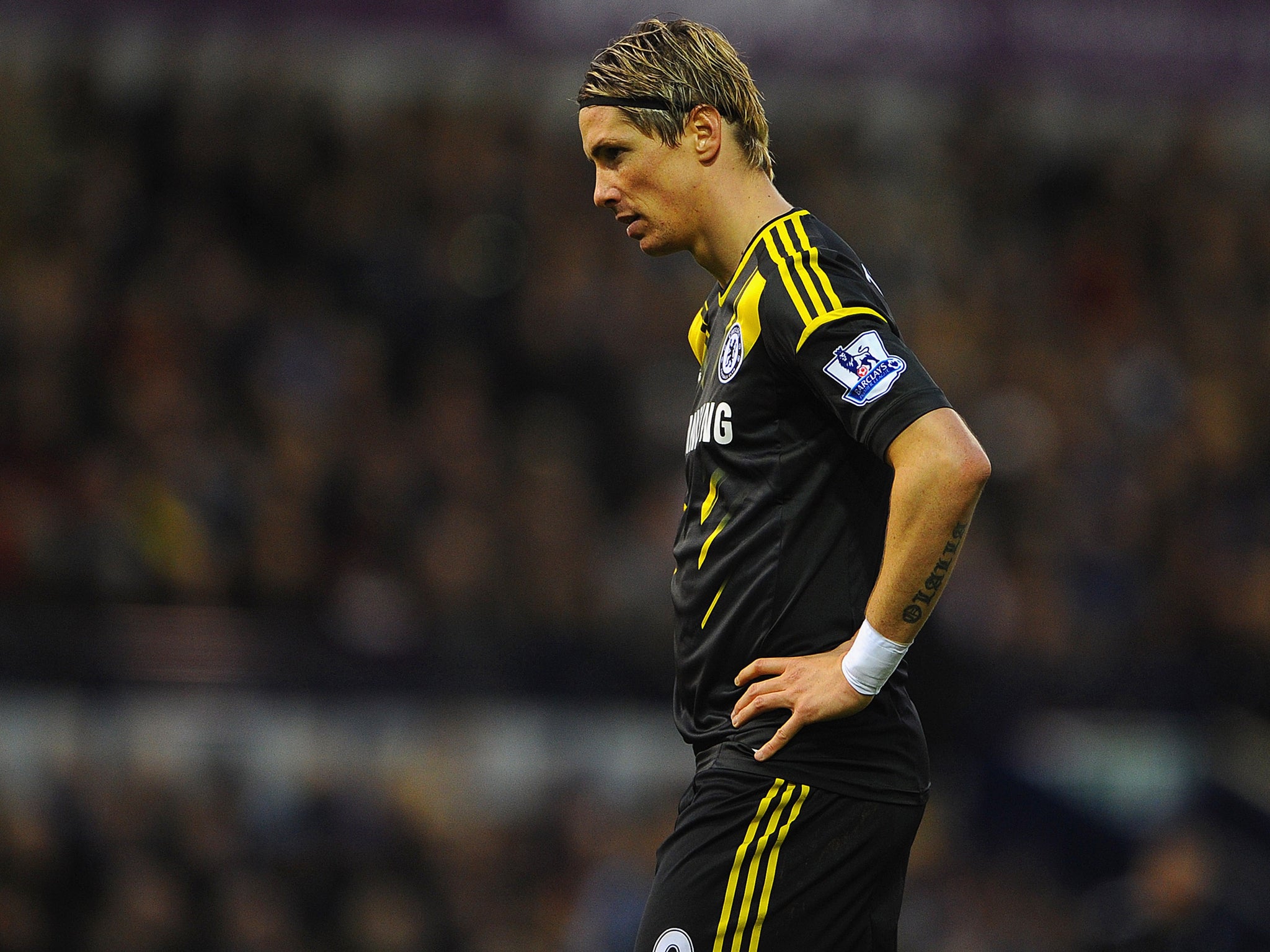Torres has scored just once since the first week in October