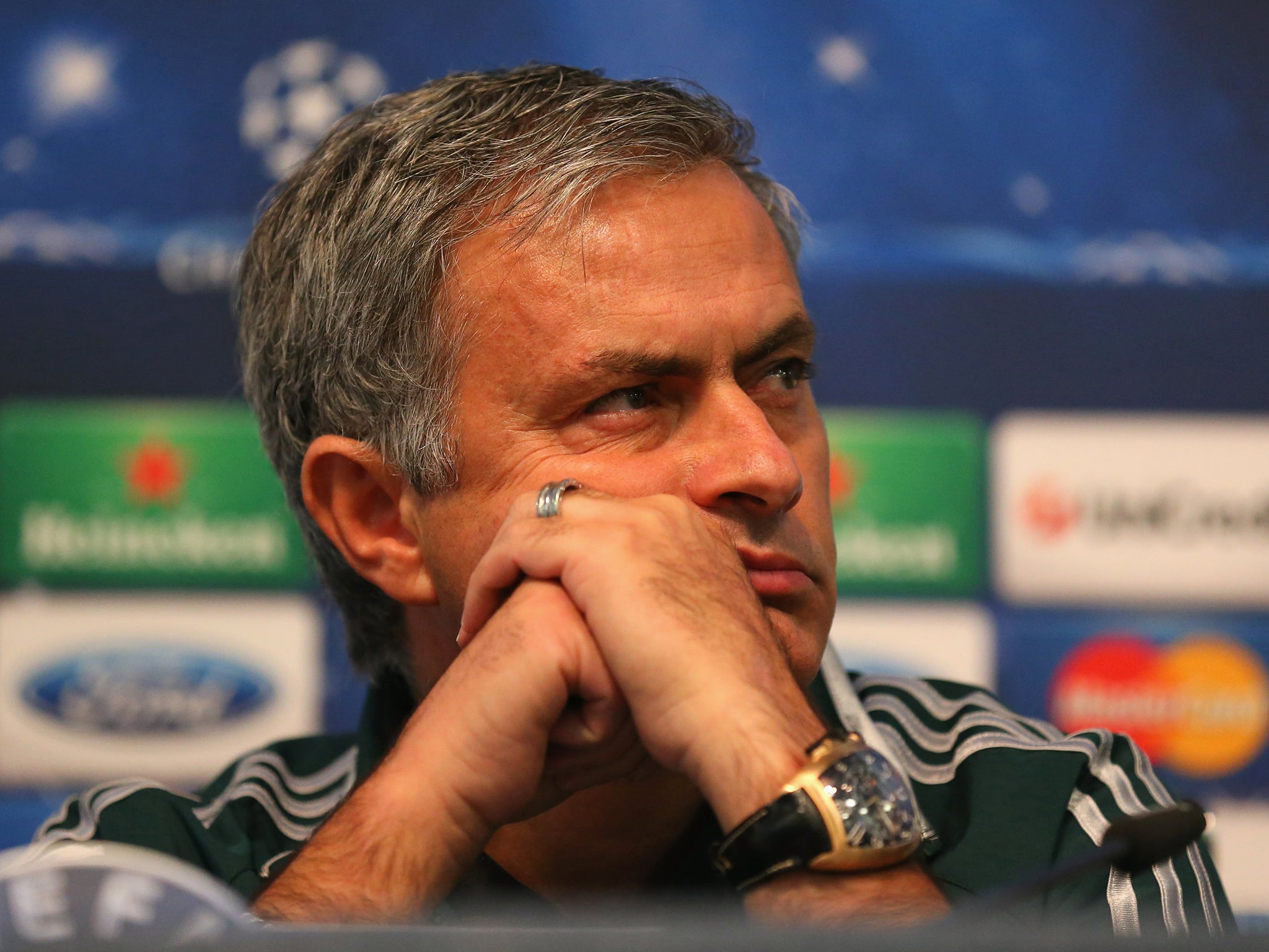 Mourinho will become the youngest coach to clock up 100 Champions League matches