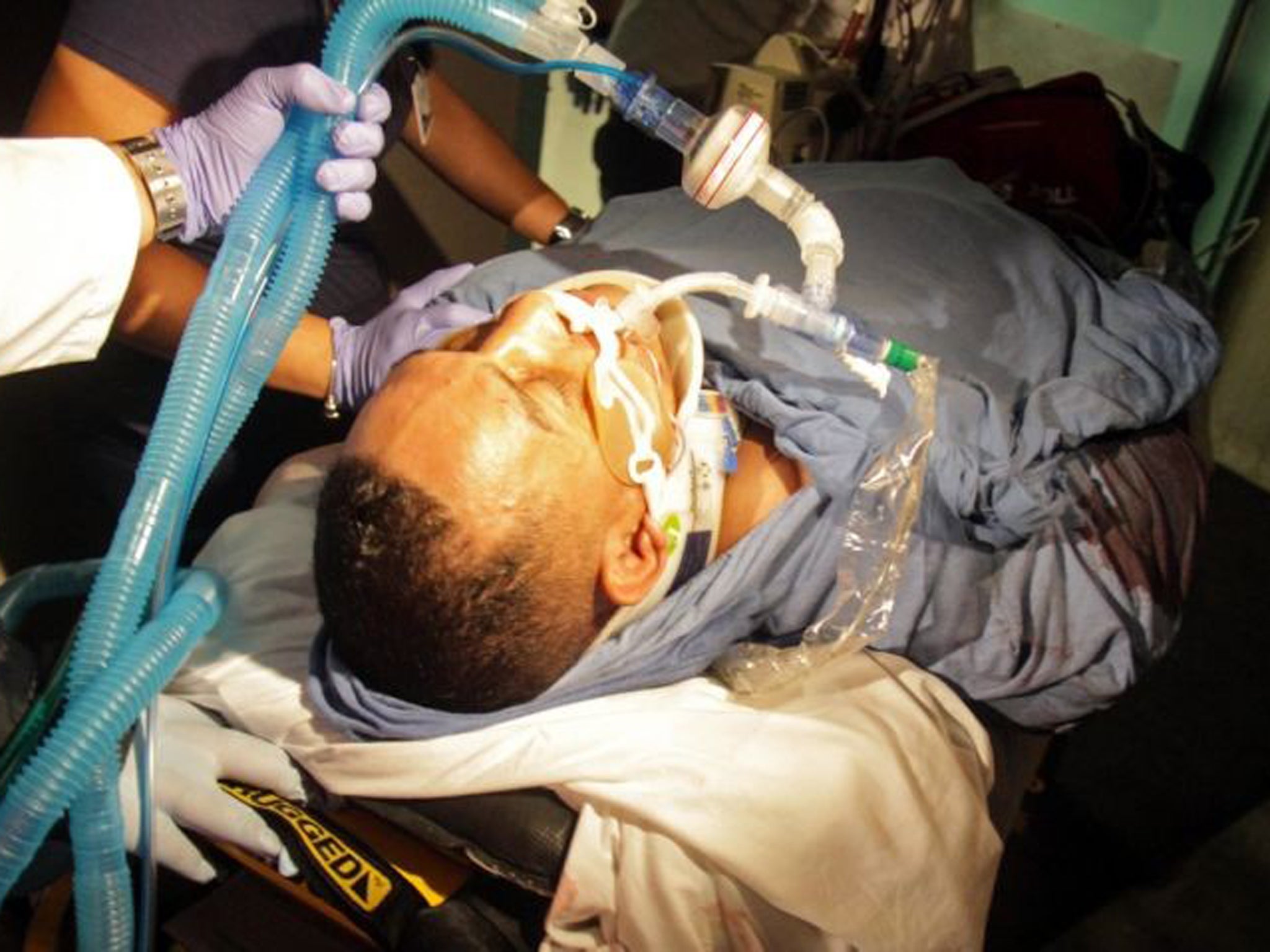 Camacho was rushed to Centro Medico, the trauma center in San Juan,