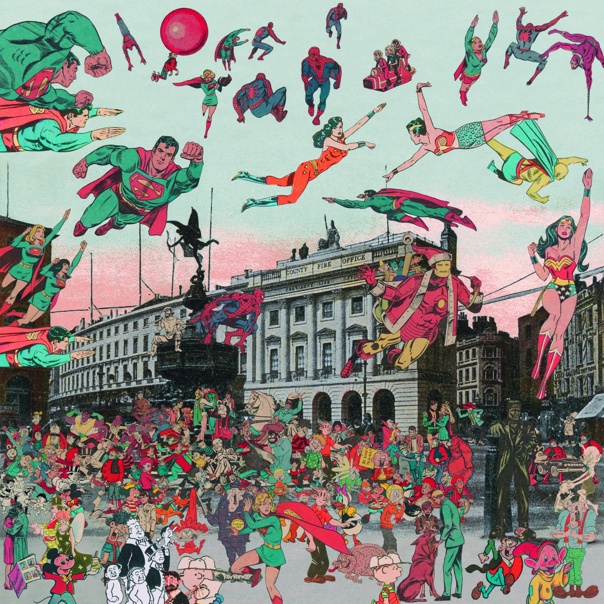 Peter Blake, The Comic Book Convention Comes to London, 2012