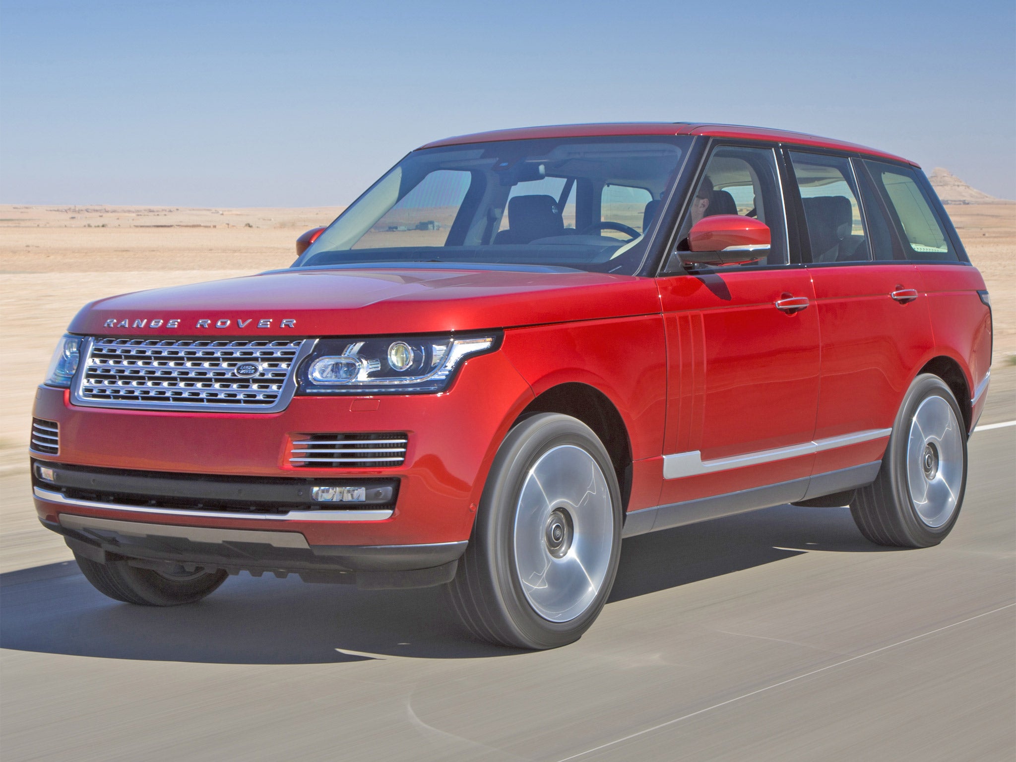 Surprisingly composed and nimble: the new Range Rover
