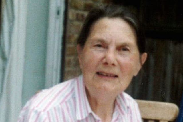 Paula Castle, 85, was robbed in an alleyway off Oldfield Lane South in Greenford, west London, at 1.50pm on Monday and died in hospital