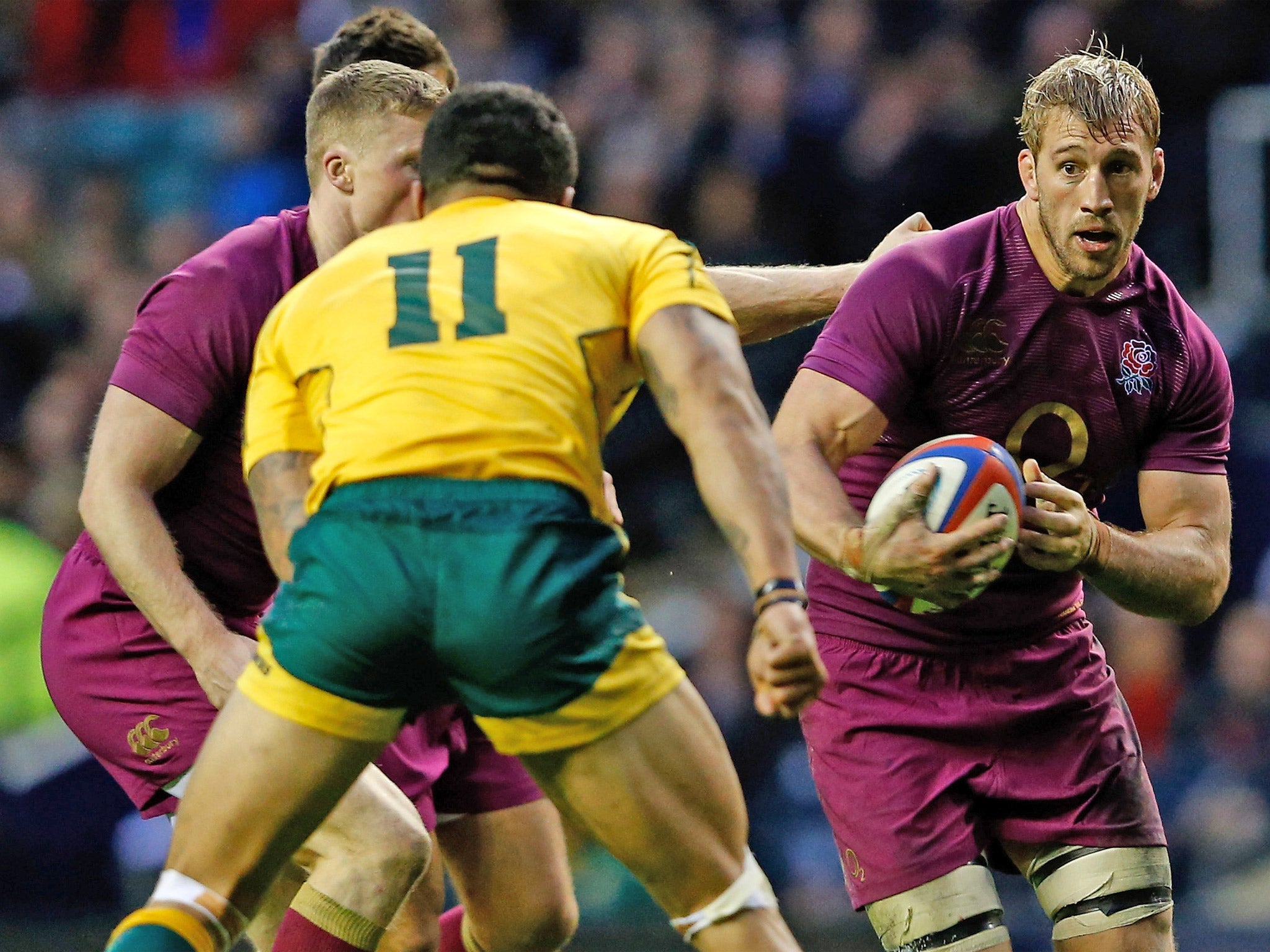 Chris Robshaw will have learned a lot from the defeat by Australia