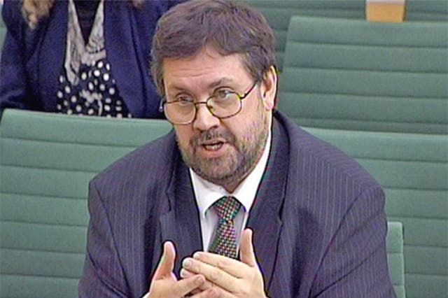 The UKBA chief executive, Rob Whiteman, faces questioning about his facts and figures