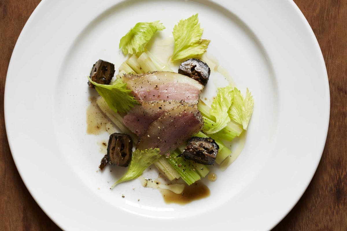 Steamed Celery With Pickled Walnuts And Peter S Guanciale The Independent The Independent